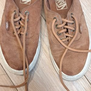 Brown suede vans